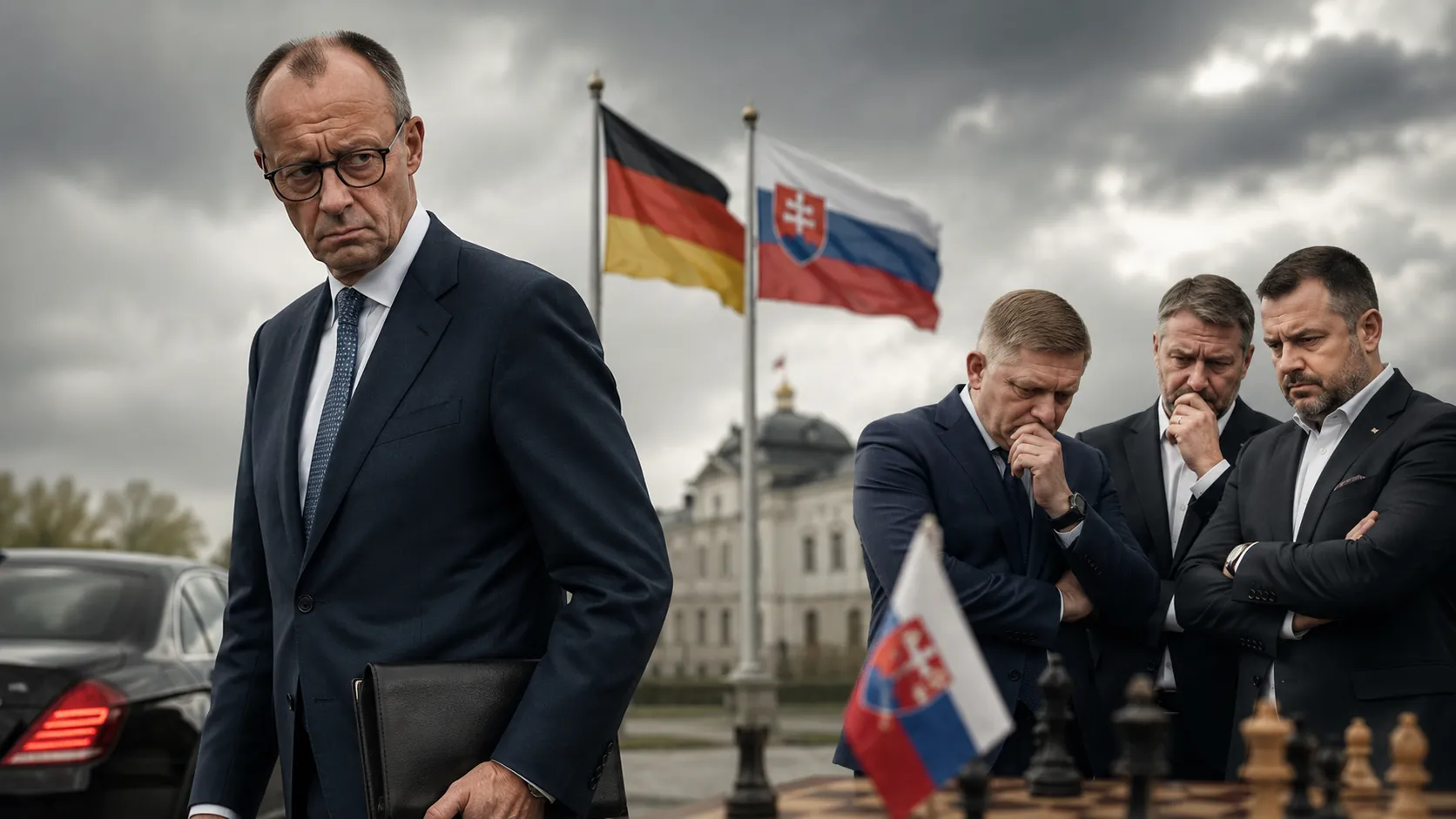 Merzova návšteva Slovenska zlyhala. Správy z Nemecka vyvolávajú obavy
